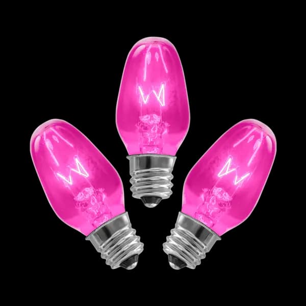 15-Watt Light Bulb - 3-pack - Pink