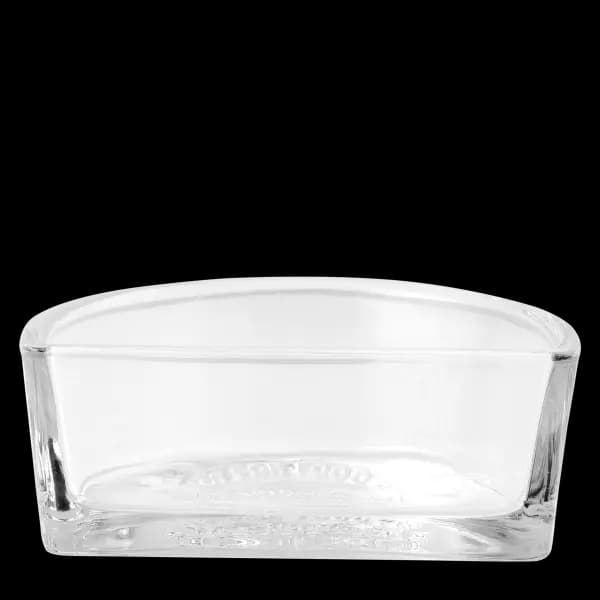 Clear Glass Dish (Semi Circle 103 mm x 70 mm)