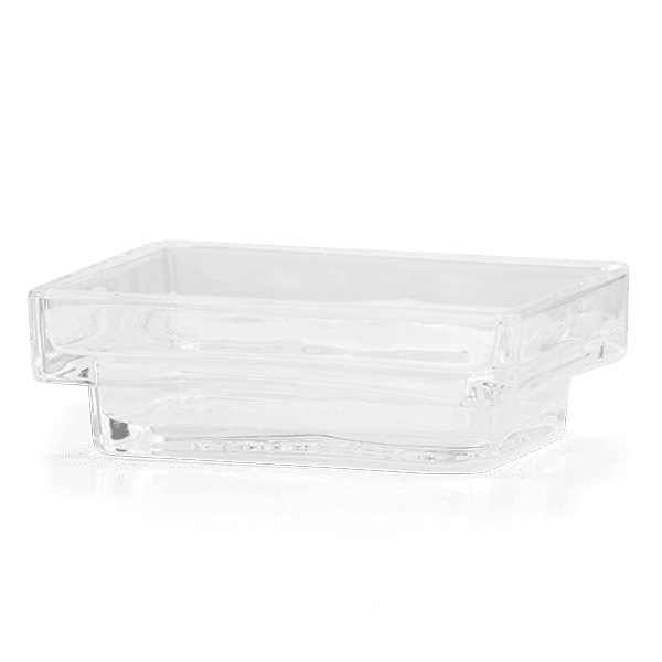 Clear Glass Square Dish