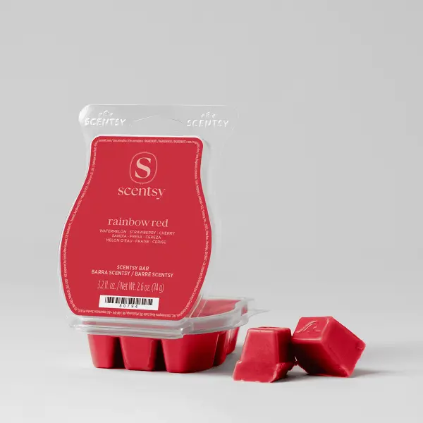 Rainbow Red Scentsy Bar