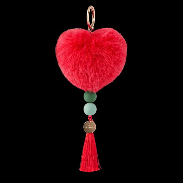 Red Heart Scentsy Charm Clip
