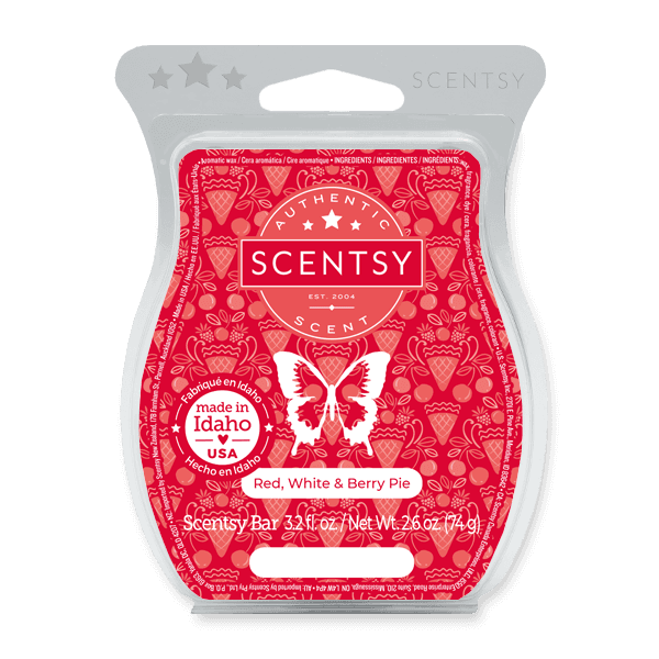 Red, White & Berry Pie Scentsy Bar
