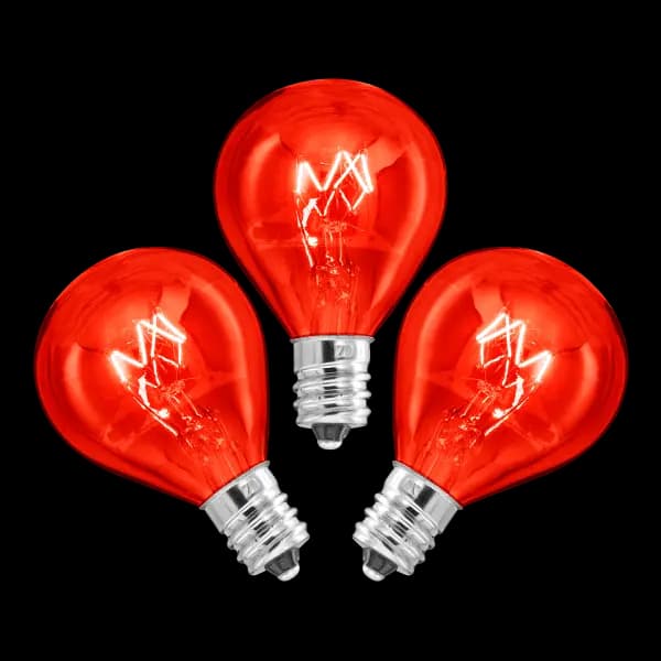 20-Watt Light Bulb - 3-pack - Red