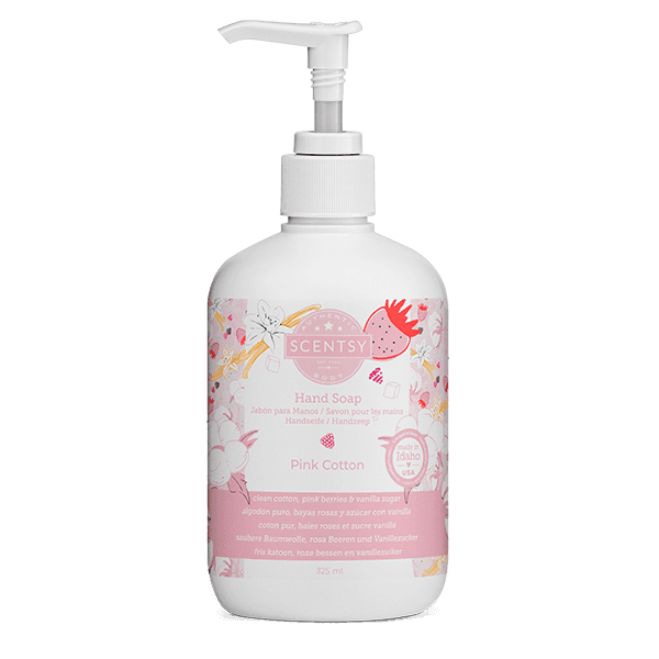 Pink Cotton Hand Soap