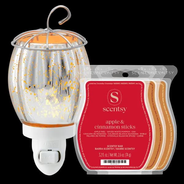Fall Fairy Tale Pumpkin Mini Warmer + 3 Scentsy Bars