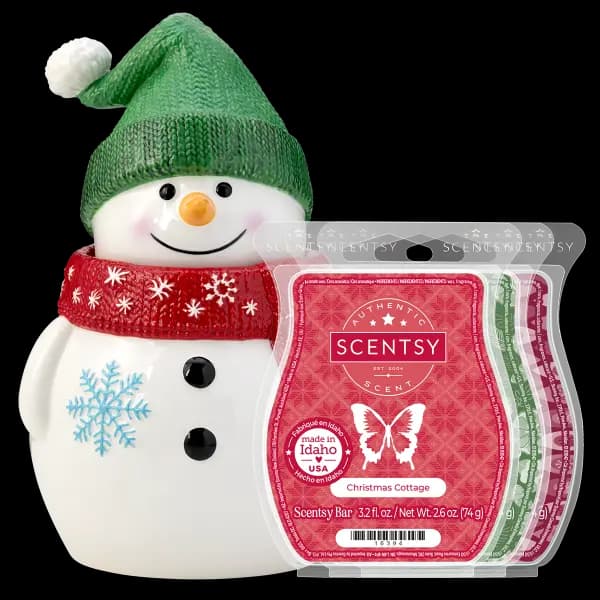 Looks Like Snow Warmer + 3 Scentsy Bars