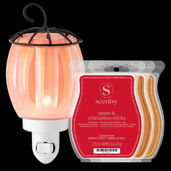 Petite Pumpkin Mini Warmer + 3 Scentsy Bars