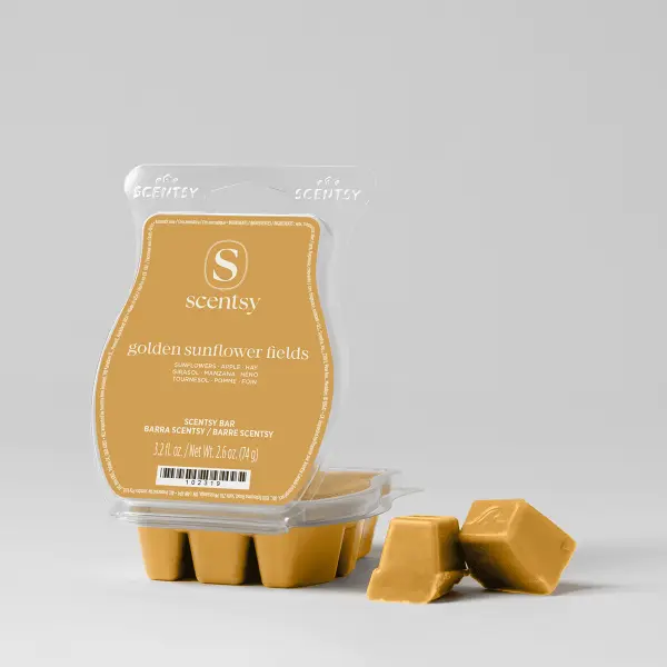 Golden Sunflower Fields Scentsy Bar
