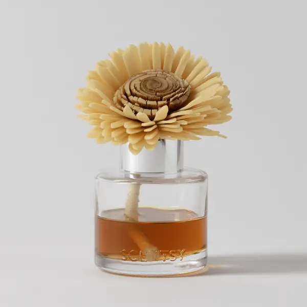 Sandalwood & Vanilla Pumpkin - Stunning Sunflower Fragrance Flower
