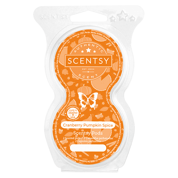 Cranberry Pumpkin Spice Scentsy Pod Twin Pack