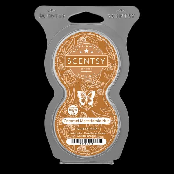 Caramel Macadamia Nut Scentsy Pod Twin Pack