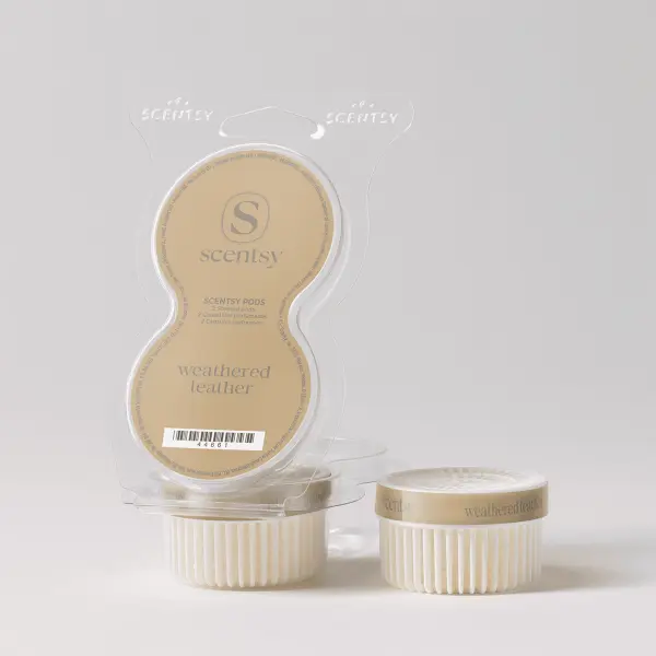 Weathered Leather Scentsy Pod Twin Pack