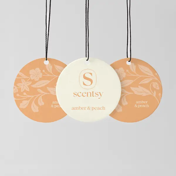 Amber & Peach Scent Circle 3-Pack