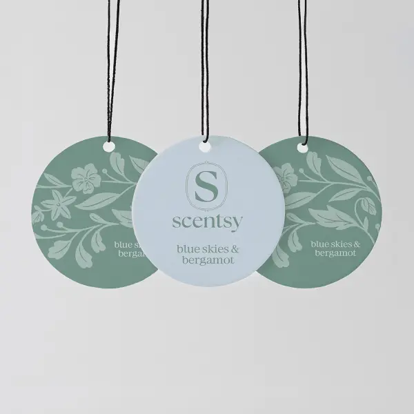 Blue Skies & Bergamot Scent Circle 3-Pack