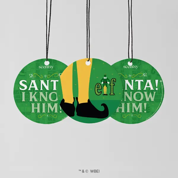 Elf: SANTA! I KNOW HIM! – Scent Circle 3-Pack